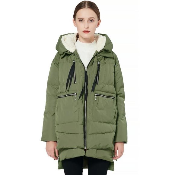 Jackets & Blazers - Orolay Women’s Down Coat Thickened Olive Size Small NWT!